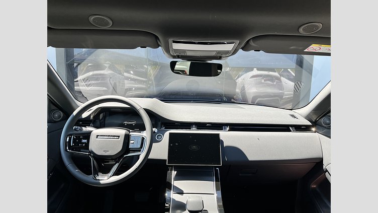 2025 SKLADOVÉ VOZIDLÁ Land Rover Range Rover Evoque Santorini Black D200 MHEV AWD S