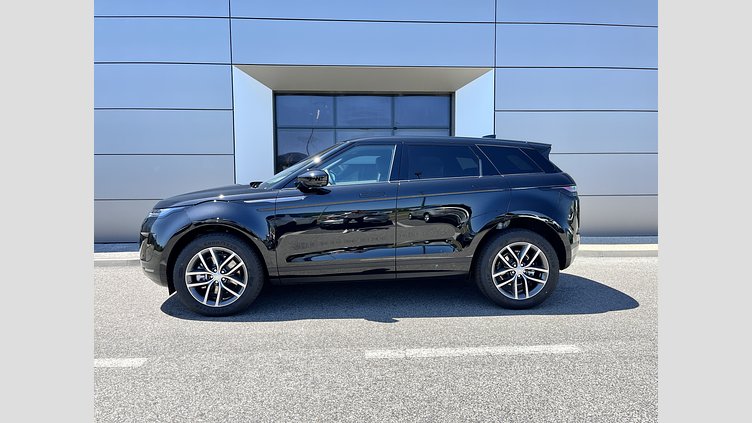 2025 SKLADOVÉ VOZIDLÁ Land Rover Range Rover Evoque Santorini Black D200 MHEV AWD S