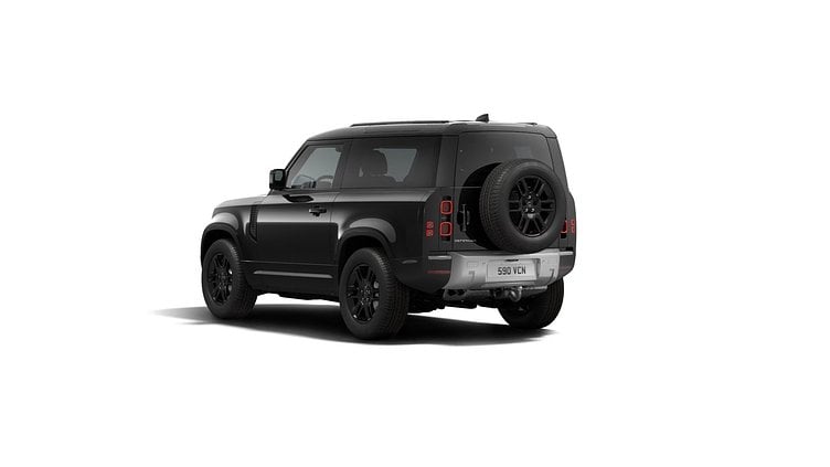 2025 Nowy Land Rover Defender 90 Santorini Black D250 S