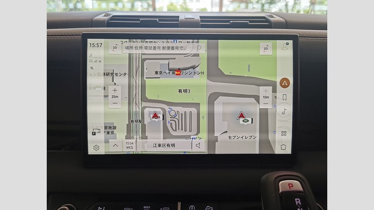 2024 認定中古車 Land Rover Defender 110 サントリーニブラック D300 AWD（AT） X-DYNAMIC HSE