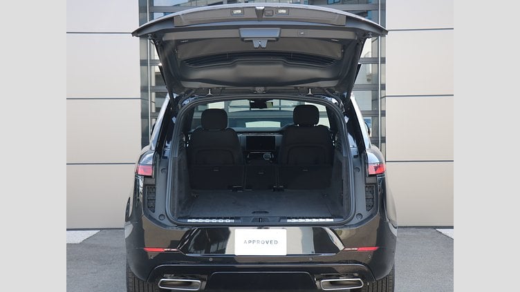 2025 認定中古車 Land Rover Range Rover Sport サントリーニブラック P550eプラグインハイブリッド（ガソリン） スタンダードホイールベース Dynamic SE