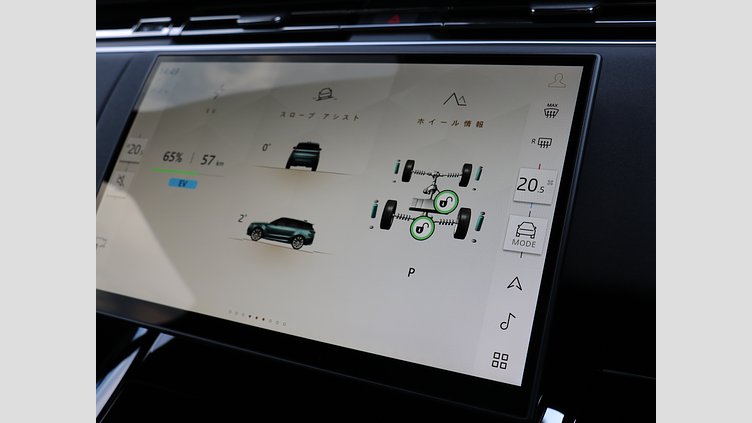 2025 認定中古車 Land Rover Range Rover Sport サントリーニブラック P550eプラグインハイブリッド（ガソリン） スタンダードホイールベース Dynamic SE