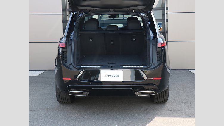 2025 認定中古車 Land Rover Range Rover Sport サントリーニブラック P550eプラグインハイブリッド（ガソリン） スタンダードホイールベース Dynamic SE