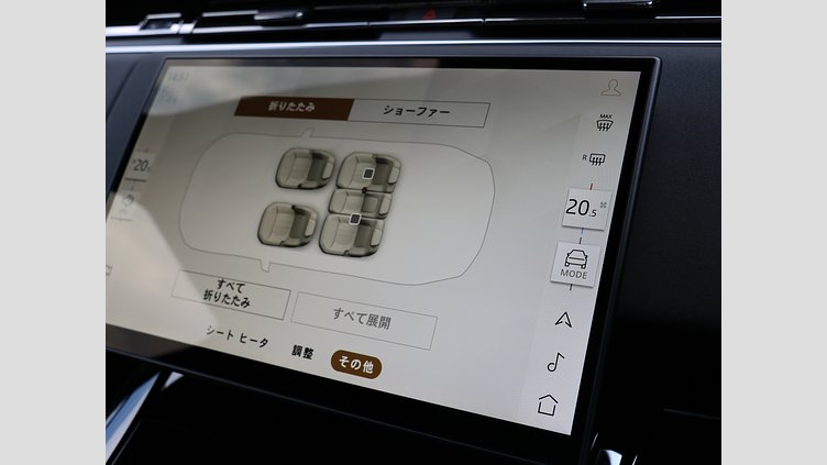 2025 認定中古車 Land Rover Range Rover Sport サントリーニブラック P550eプラグインハイブリッド（ガソリン） スタンダードホイールベース Dynamic SE