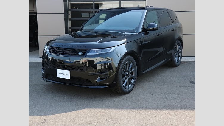2025 認定中古車 Land Rover Range Rover Sport サントリーニブラック P550eプラグインハイブリッド（ガソリン） スタンダードホイールベース Dynamic SE
