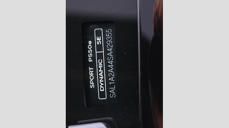 2025 認定中古車 Land Rover Range Rover Sport サントリーニブラック P550eプラグインハイブリッド（ガソリン） スタンダードホイールベース Dynamic SE