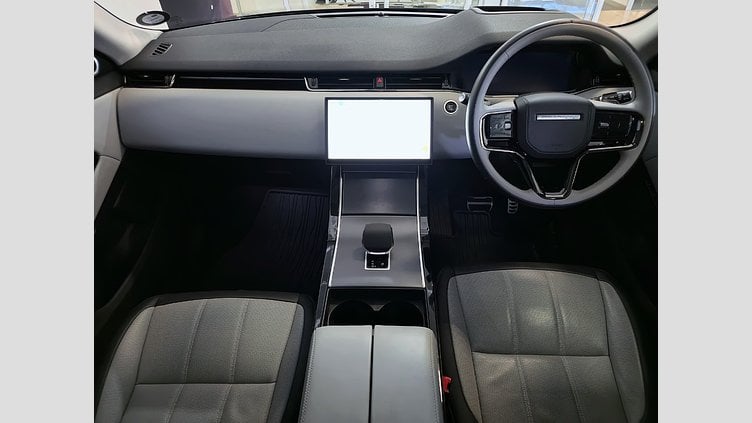 2024 Approved Land Rover Range Rover Evoque Eiger Grey The 2024 Land Rover Range Rover Evoque 2.0D HSE R-Dynamic, with a 147KW (D200) diesel engine, is a compact luxury SUV. It features a 2.0-liter turbocharged diesel engine producing 147kW of power and 430Nm of torque.  Range Rover Evoque 2.0D HSE R-Dynamic 147KW (D200)