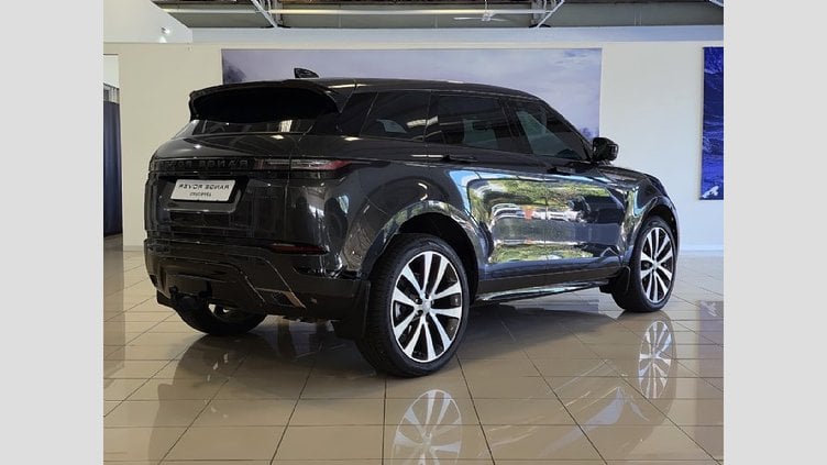 2024 Approved Land Rover Range Rover Evoque Eiger Grey The 2024 Land Rover Range Rover Evoque 2.0D HSE R-Dynamic, with a 147KW (D200) diesel engine, is a compact luxury SUV. It features a 2.0-liter turbocharged diesel engine producing 147kW of power and 430Nm of torque.  Range Rover Evoque 2.0D HSE R-Dynamic 147KW (D200)