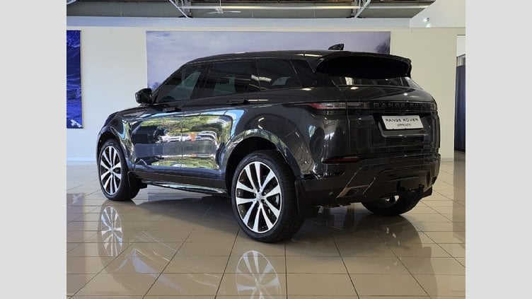 2024 Approved Land Rover Range Rover Evoque Eiger Grey The 2024 Land Rover Range Rover Evoque 2.0D HSE R-Dynamic, with a 147KW (D200) diesel engine, is a compact luxury SUV. It features a 2.0-liter turbocharged diesel engine producing 147kW of power and 430Nm of torque.  Range Rover Evoque 2.0D HSE R-Dynamic 147KW (D200)