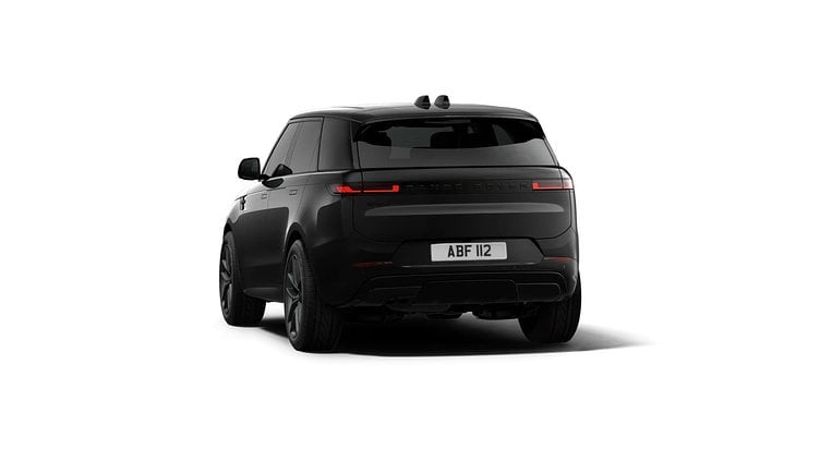 2025 SKLADOVÉ VOZIDLÁ Land Rover Range Rover Sport Čierna Santorini D350 MHEV AWD Automat Autobiography