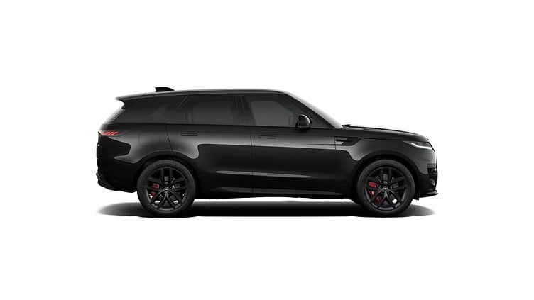 2025 SKLADOVÉ VOZIDLÁ Land Rover Range Rover Sport Čierna Santorini D350 MHEV AWD Automat Autobiography