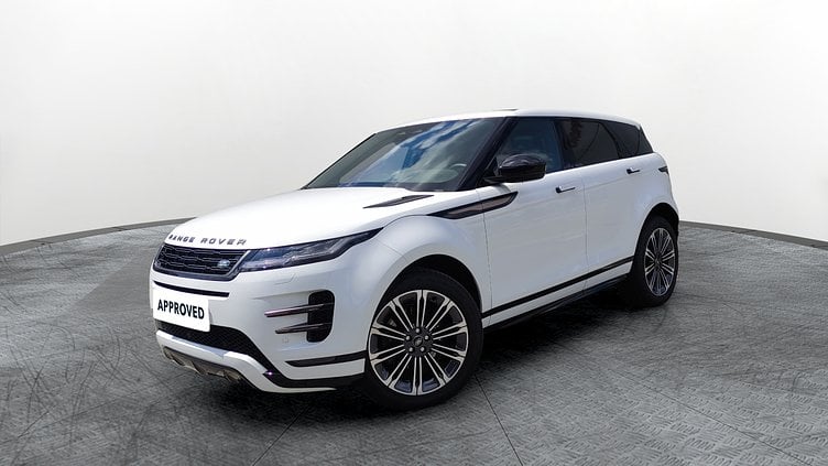 2024 Approved Land Rover Range Rover Evoque Fuji White P200 Benzyna MHEV Standard Wheelbase Dynamic HSE