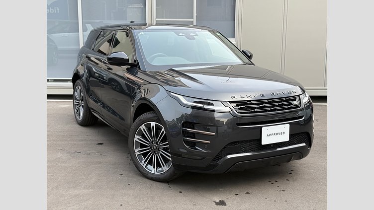 2024 認定中古車 Land Rover Range Rover Evoque カルパチアングレイ P300eプラグインハイブリッド（ガソリン） スタンダードホイールベース DYNAMIC HSE