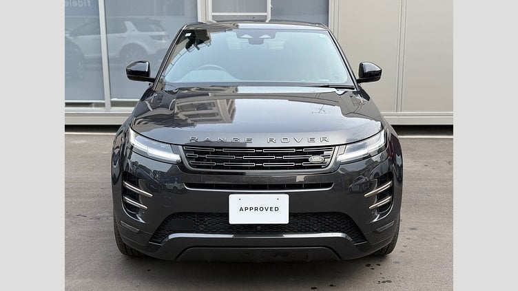 2024 認定中古車 Land Rover Range Rover Evoque カルパチアングレイ P300eプラグインハイブリッド（ガソリン） スタンダードホイールベース DYNAMIC HSE