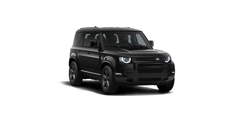 2025 NAUJI AUTOMOBILIAI Land Rover Defender 110 Santorini Black D250 Diesel Mild Hybrid X-Dynamic SE