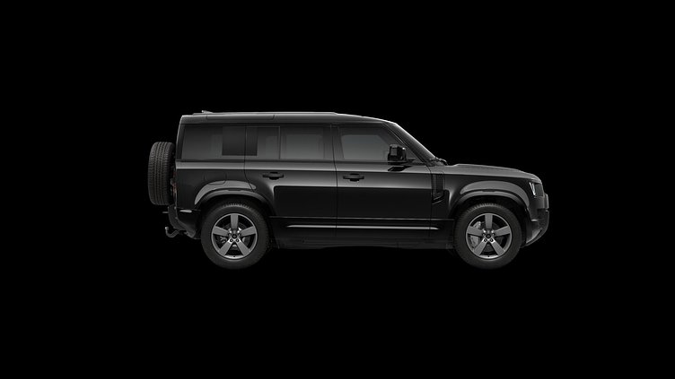2025 SKLADOVÉ VOZIDLÁ Land Rover Defender 110 Santorini Black D250 AWD X-DYNAMIC SE
