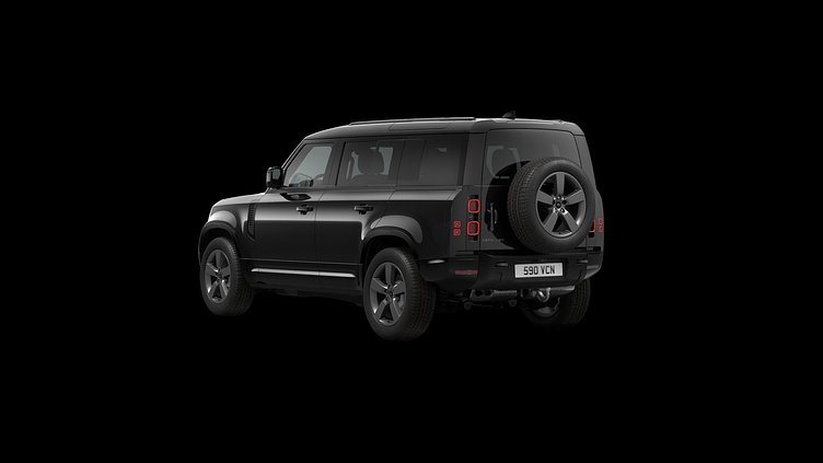 2025 SKLADOVÉ VOZIDLÁ Land Rover Defender 110 Santorini Black D250 AWD X-DYNAMIC SE