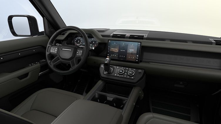 2025 SKLADOVÉ VOZIDLÁ Land Rover Defender 110 Santorini Black D250 AWD X-DYNAMIC SE