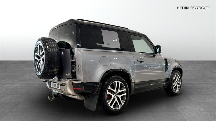 2021 Begagnad Land Rover Defender 90 Eiger Grey AWD D300 X