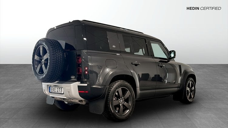2022 Begagnad Land Rover Defender 110 Carpathian Grey AWD P400e X-Dynamic SE