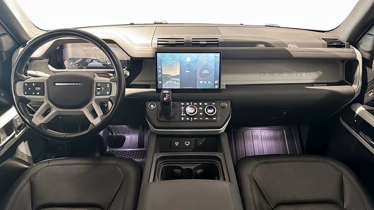 2022 Begagnad Land Rover Defender 110 Carpathian Grey AWD P400e X-Dynamic SE
