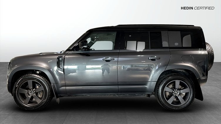2022 Begagnad Land Rover Defender 110 Carpathian Grey AWD P400e X-Dynamic SE