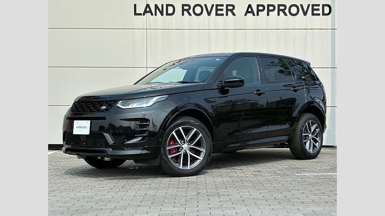 2024 認定中古車 Land Rover Discovery Sport サントリーニブラック P300eプラグインハイブリッド（ガソリン） DYNAMIC HSE