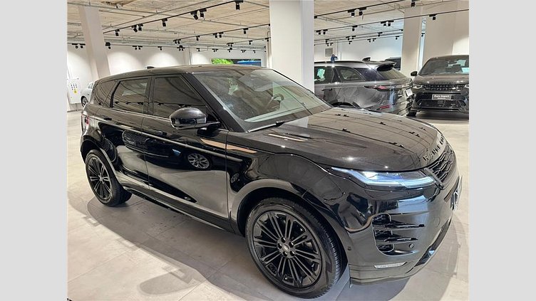 2023 Approved Land Rover Range Rover Evoque Santorini Black auto RANGE ROVER EVOQUE 2.0 P250 FLEX R-DYNAMIC HSE AWD