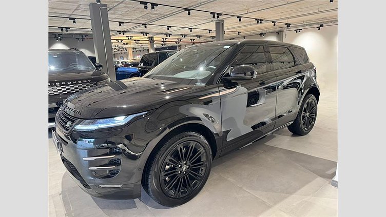 2023 Approved Land Rover Range Rover Evoque Santorini Black auto RANGE ROVER EVOQUE 2.0 P250 FLEX R-DYNAMIC HSE AWD