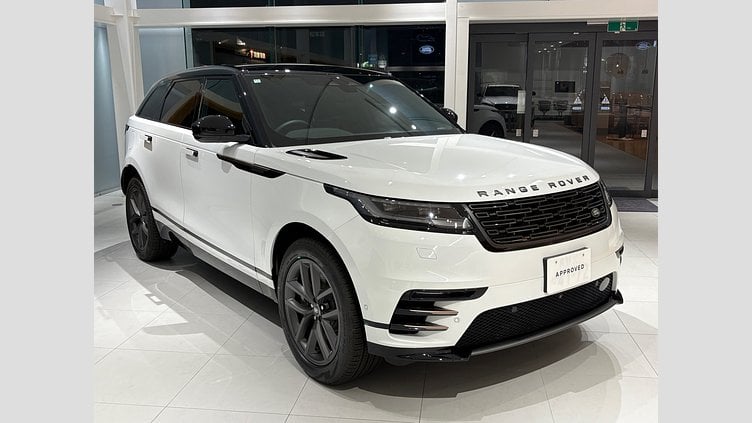 2024 認定中古車 Land Rover Range Rover Velar フジホワイト P400eプラグインハイブリッド（ガソリン） スタンダードホイールベース Dynamic SE