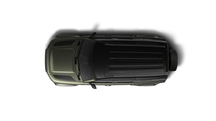 2025 NAUJI AUTOMOBILIAI Land Rover Defender 110 Woolstone Green D200 Diesel Mild Hybrid X-Dynamic SE