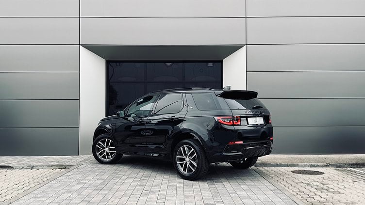2025 SKLADOVÉ VOZIDLÁ Land Rover Discovery Sport Santorini Black D165 MHEV D165 Dynamic SE