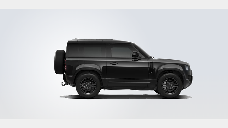 2025 SKLADOVÉ VOZIDLÁ Land Rover Defender 90 Santorini Black 3.0D MHEV 250PS D250 S AWD Auto