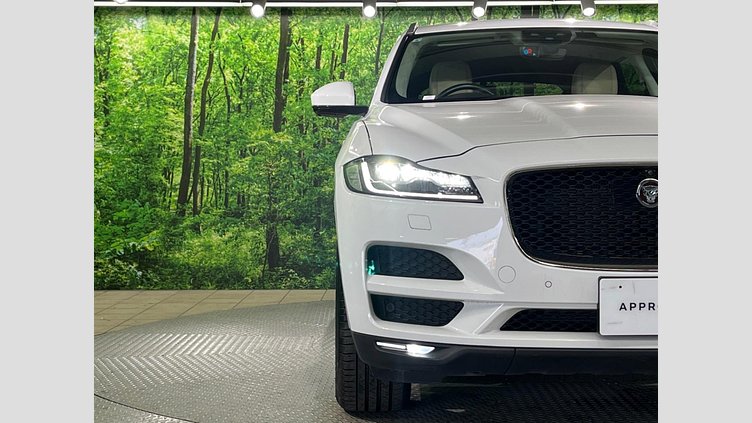 2019 認定中古車 Jaguar F-Pace Fuji White 2.0 litre i4D Diesel プレステージ