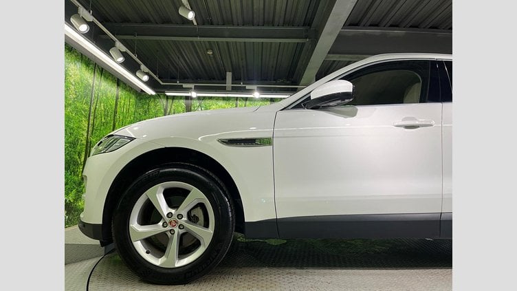 2019 認定中古車 Jaguar F-Pace Fuji White 2.0 litre i4D Diesel プレステージ