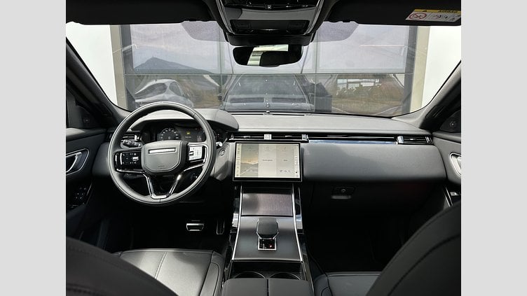 2025 SKLADOVÉ VOZIDLÁ Land Rover Range Rover Velar Čierna Santorini D200 AWD MHEV Dynamic SE