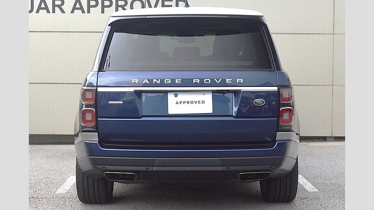 2018 認定中古車 Land Rover Range Rover SVO Premium Palette Blue 5.0 P AJ133 DOHC CDA LWB　P525　オートバイオグラフィ
