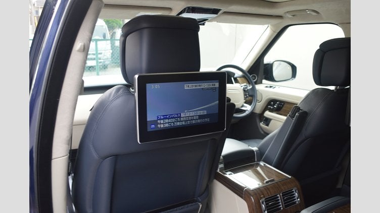 2018 認定中古車 Land Rover Range Rover SVO Premium Palette Blue 5.0 P AJ133 DOHC CDA LWB　P525　オートバイオグラフィ