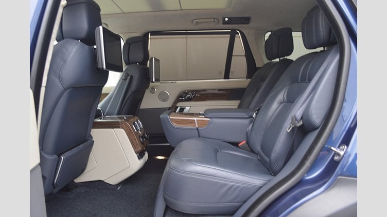 2018 認定中古車 Land Rover Range Rover SVO Premium Palette Blue 5.0 P AJ133 DOHC CDA LWB　P525　オートバイオグラフィ