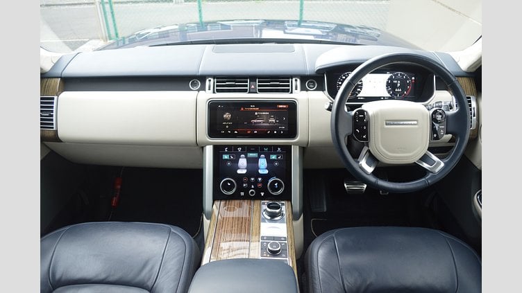 2018 認定中古車 Land Rover Range Rover SVO Premium Palette Blue 5.0 P AJ133 DOHC CDA LWB　P525　オートバイオグラフィ