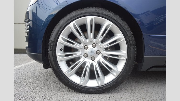 2018 認定中古車 Land Rover Range Rover SVO Premium Palette Blue 5.0 P AJ133 DOHC CDA LWB　P525　オートバイオグラフィ