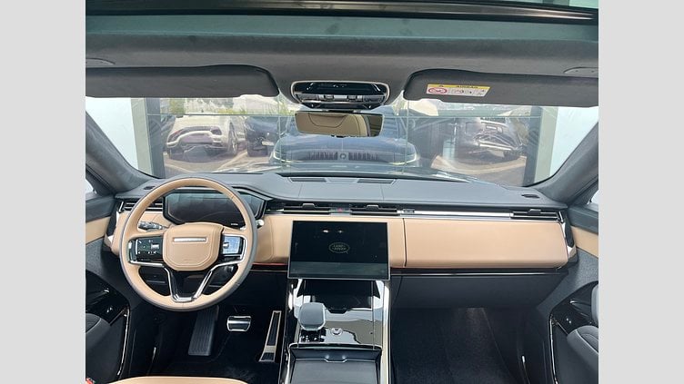 2025 SKLADOVÉ VOZIDLÁ Land Rover Range Rover Sport Čierna Santorini D350 MHEV AWD  Autobiography