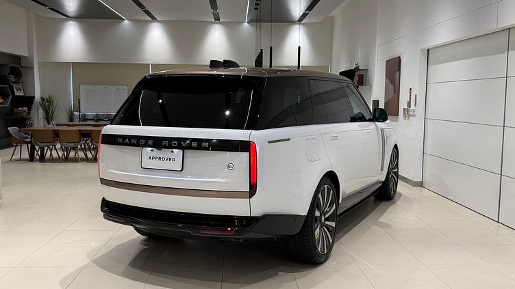2024 認證中古車 Land Rover Range Rover (1EJ) Ostuni Pearl White 珍珠白 P615 汽油 (輕油電混合) 長軸距 SV