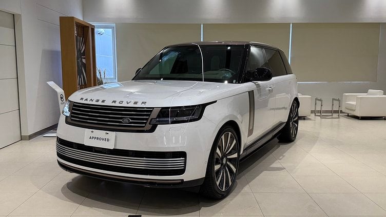 2024 認證中古車 Land Rover Range Rover (1EJ) Ostuni Pearl White 珍珠白 P615 汽油 (輕油電混合) 長軸距 SV