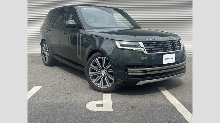 2023 認定中古車 Land Rover Range Rover ベルグレイヴィアグリーン D300 AWD MHEV（AT） スタンダードホイールベース SE