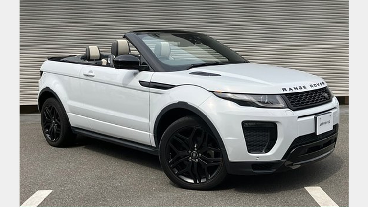 2019 認定中古車 Land Rover Range Rover Evoque Yulong White 2.0 litre i4P​ コンバーチブル