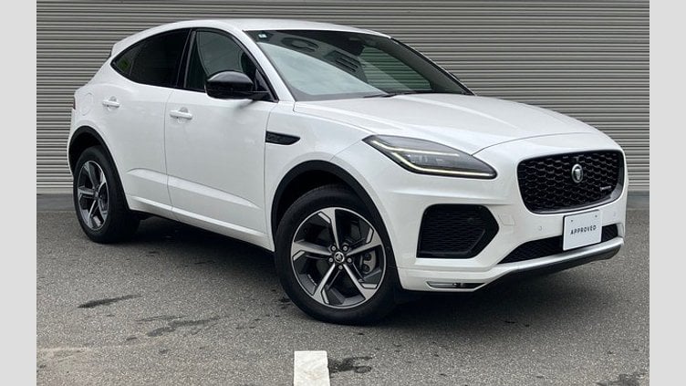 2024 認定中古車 Jaguar E-Pace オストゥーニパールホワイト D200マイルドハイブリッド（ディーゼル） R-DYNAMIC SE