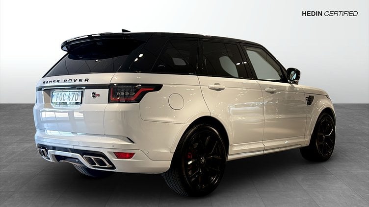 2021 Begagnad Land Rover Range Rover Sport Ostuni Pearl White AWD SVR P575