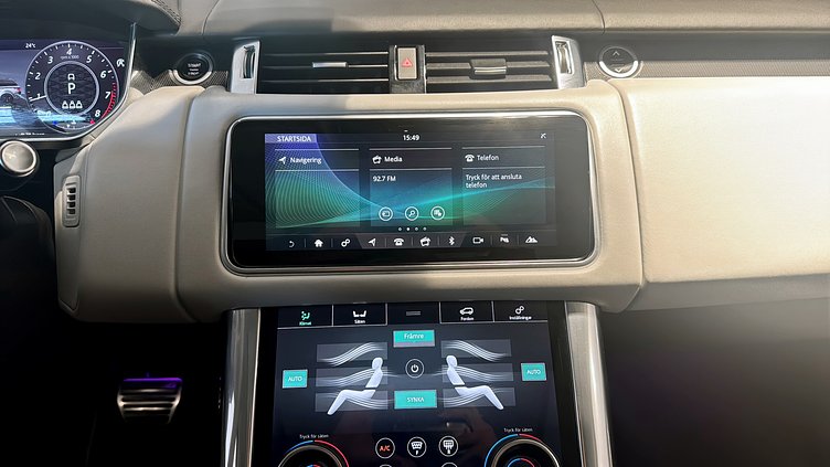 2021 Begagnad Land Rover Range Rover Sport Ostuni Pearl White AWD SVR P575