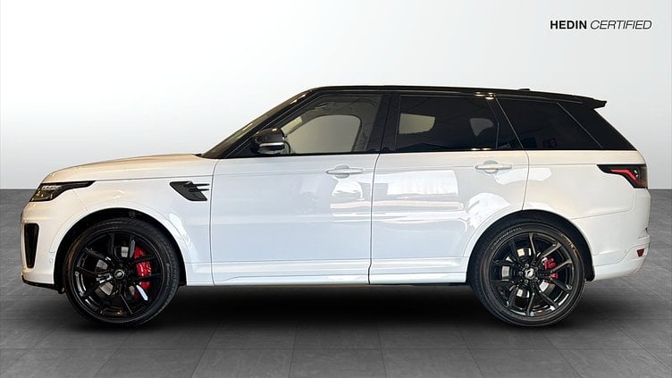 2021 Begagnad Land Rover Range Rover Sport Ostuni Pearl White AWD SVR P575